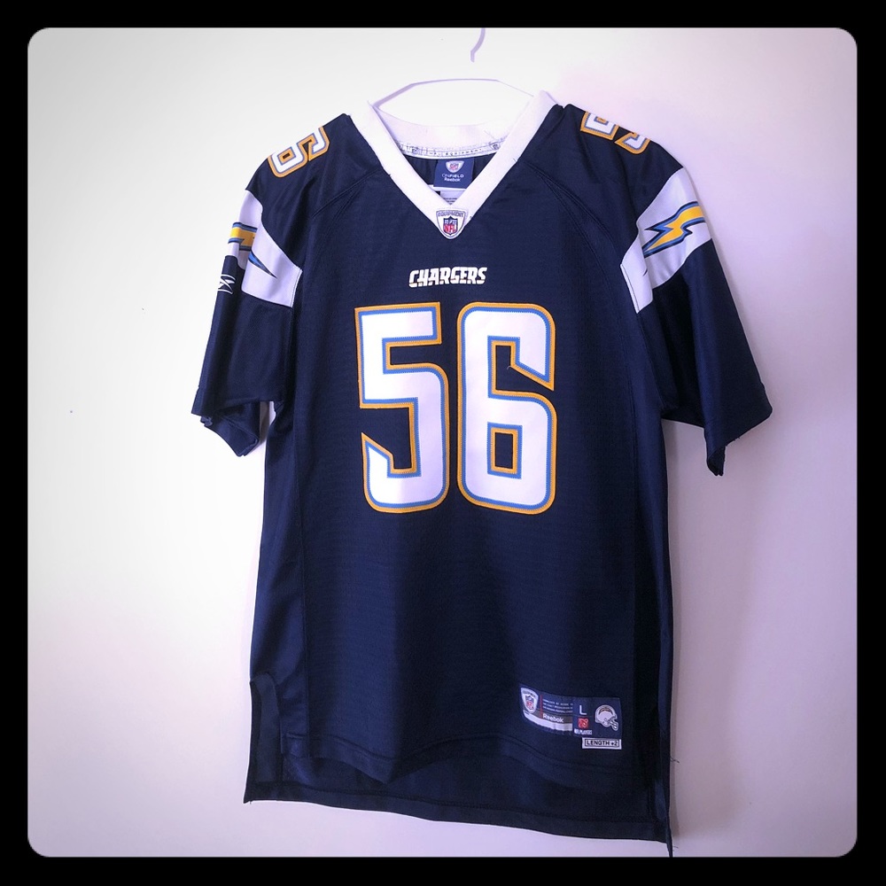 NFL Charger football jersey large‎ #56 Merriman
